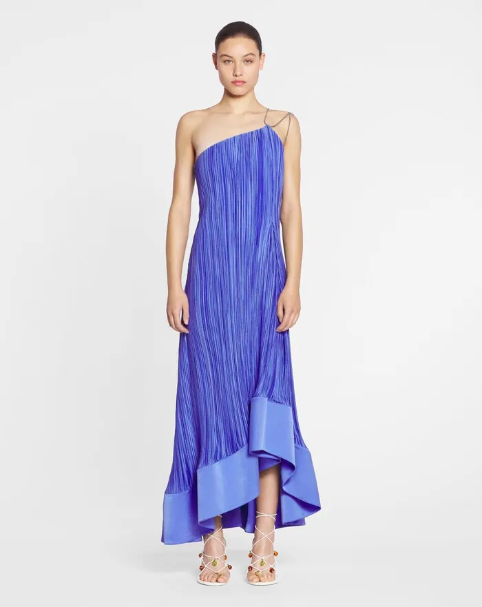 Asymmetrical Pleated Dress Dream Women Lanvin Dresses Asymmetrical Pleated Dress Dream Women Lanvin Dresses