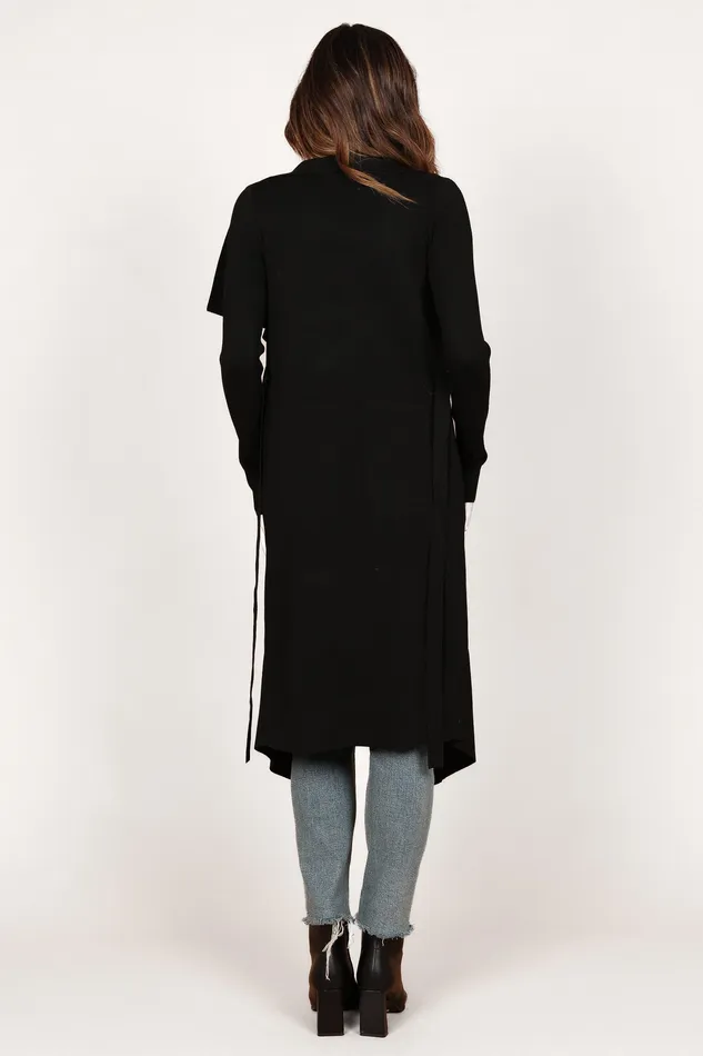 Audrina Cardigan 8211 Black Black Women Jackets and Coats petalandpup
