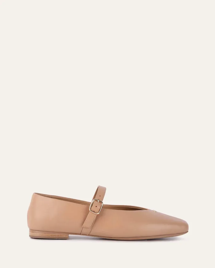 BALLET April casual flats tan leather jomercer Women