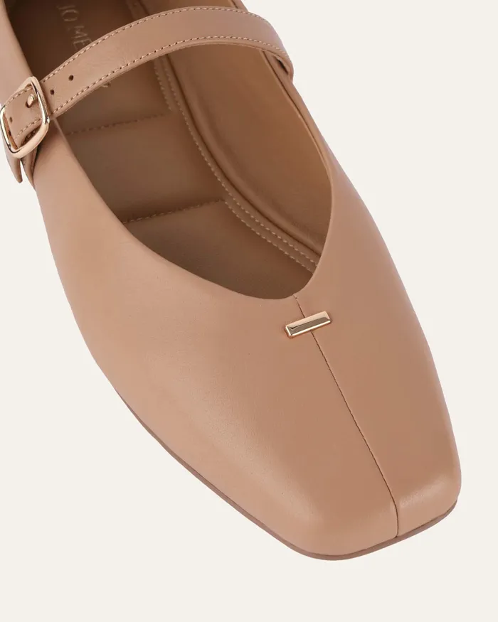 BALLET April casual flats tan leather jomercer Women BALLET April casual flats tan leather jomercer Women