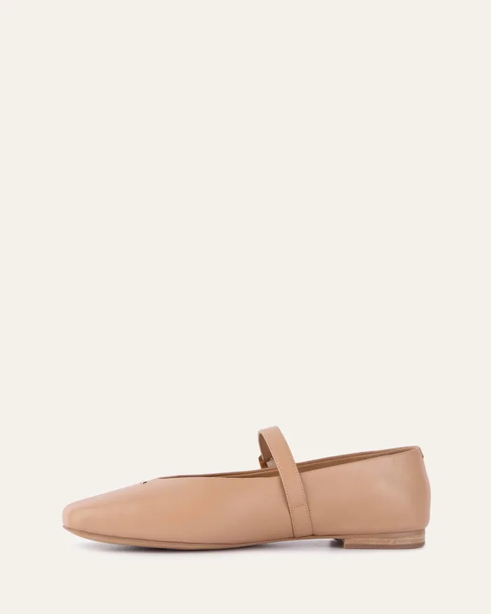 BALLET April casual flats tan leather jomercer Women BALLET April casual flats tan leather jomercer Women