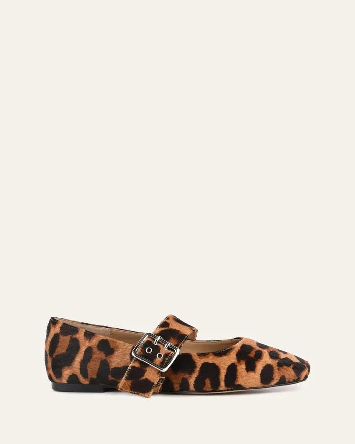 BALLET jomercer Women Sarah casual flats ocelot leather