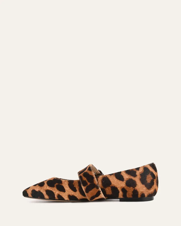 BALLET jomercer Women Sarah casual flats ocelot leather BALLET jomercer Women Sarah casual flats ocelot leather