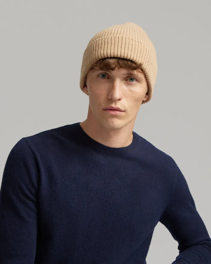 Beanies Merino Wool Beanie 8211 Honey Beige Colorfulstandard Men