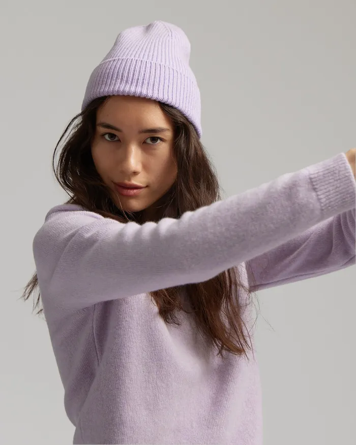 Beanies Women Merino Wool Beanie 8211 Desert Khaki Colorfulstandard