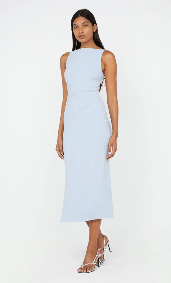Bec Bridge Bridesmaids Dresses BE MINE TUCK DRESS Dusty Blue 8211 Women