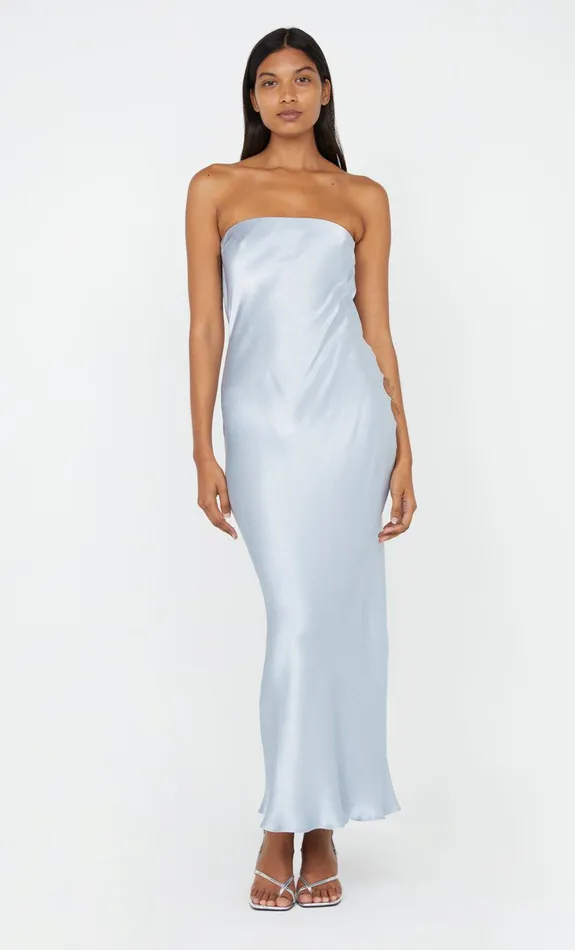 Bec Bridge Bridesmaids Dresses MOON DANCE STRAPLESS DRESS Dusty Blue 8211 Women