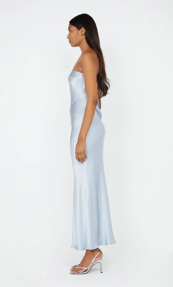 Bec Bridge Bridesmaids Dresses MOON DANCE STRAPLESS DRESS Dusty Blue 8211 Women