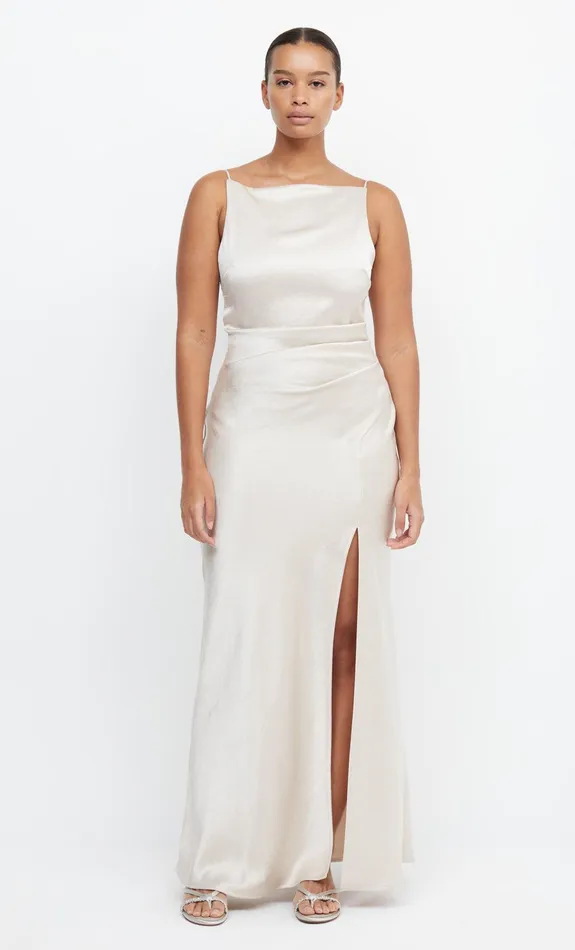 Bec Bridge Bridesmaids Dresses THE DREAMER MAXI DRESS Sand 8211 Women