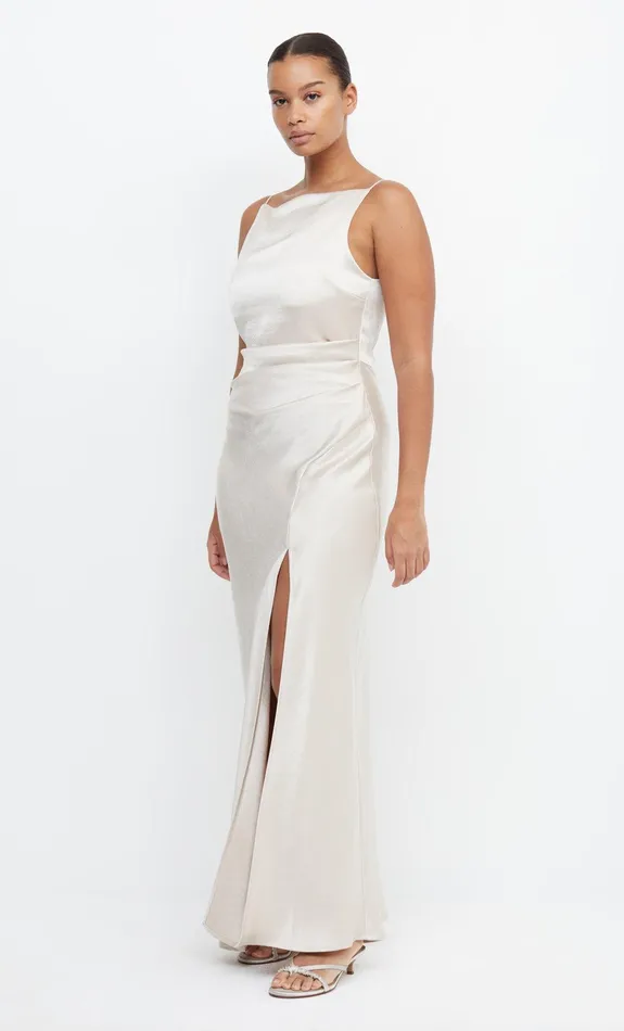 Bec Bridge Bridesmaids Dresses THE DREAMER MAXI DRESS Sand 8211 Women