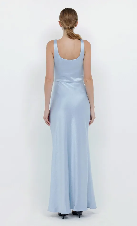 Bec Bridge Bridesmaids Dresses THE DREAMER SQUARE NECK DRESS Dusty Blue 8211 Women