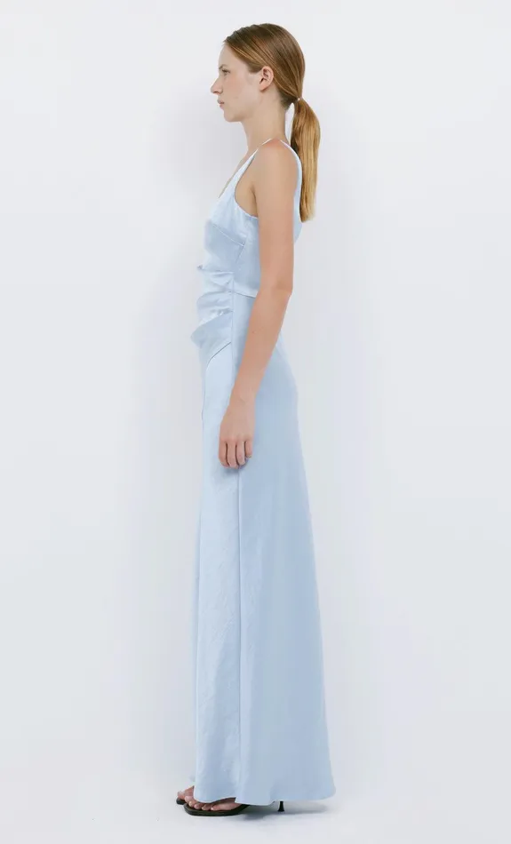 Bec Bridge Bridesmaids Dresses THE DREAMER SQUARE NECK DRESS Dusty Blue 8211 Women