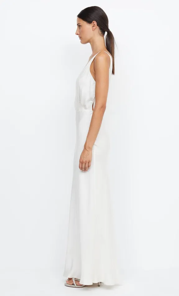 Bec Bridge Dresses ADORE V MAXI DRESS Cream 8211 Women