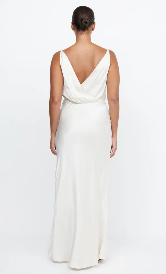 Bec Bridge Dresses ADORE V MAXI DRESS Cream 8211 Women