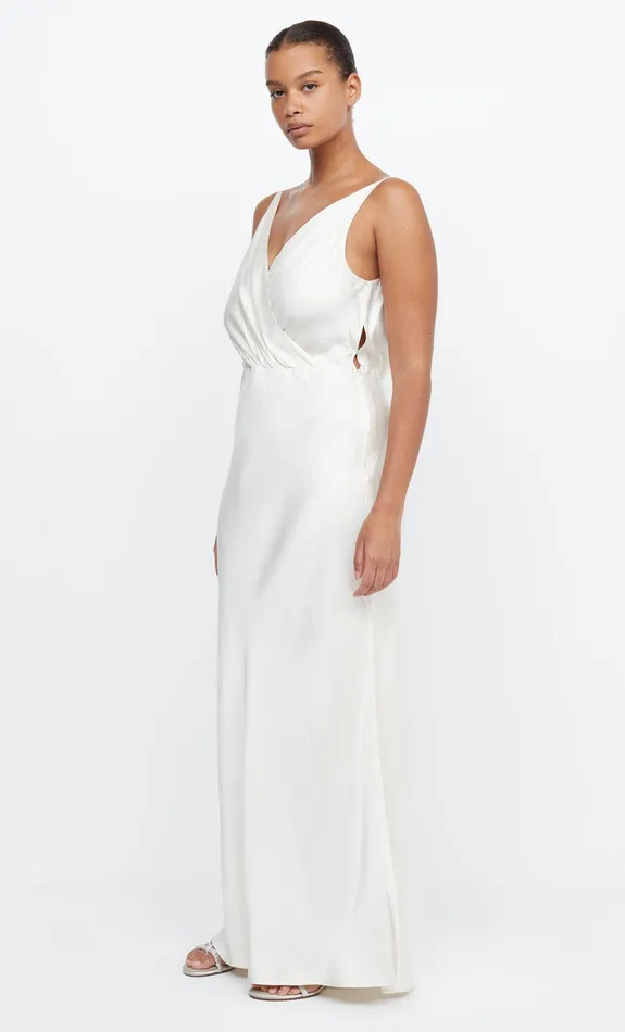 Bec Bridge Dresses ADORE V MAXI DRESS Cream 8211 Women