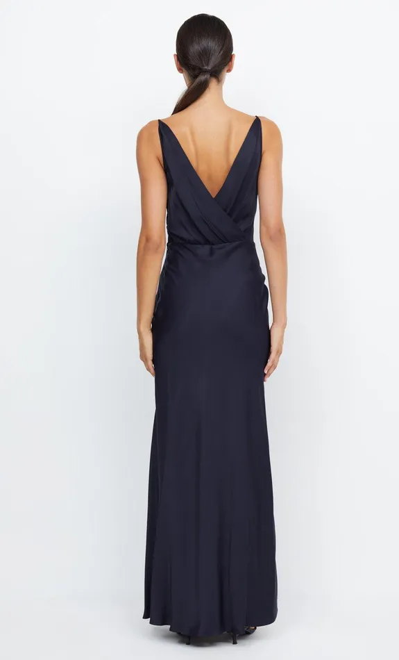 Bec Bridge Dresses ADORE V MAXI DRESS Ink 8211 Women