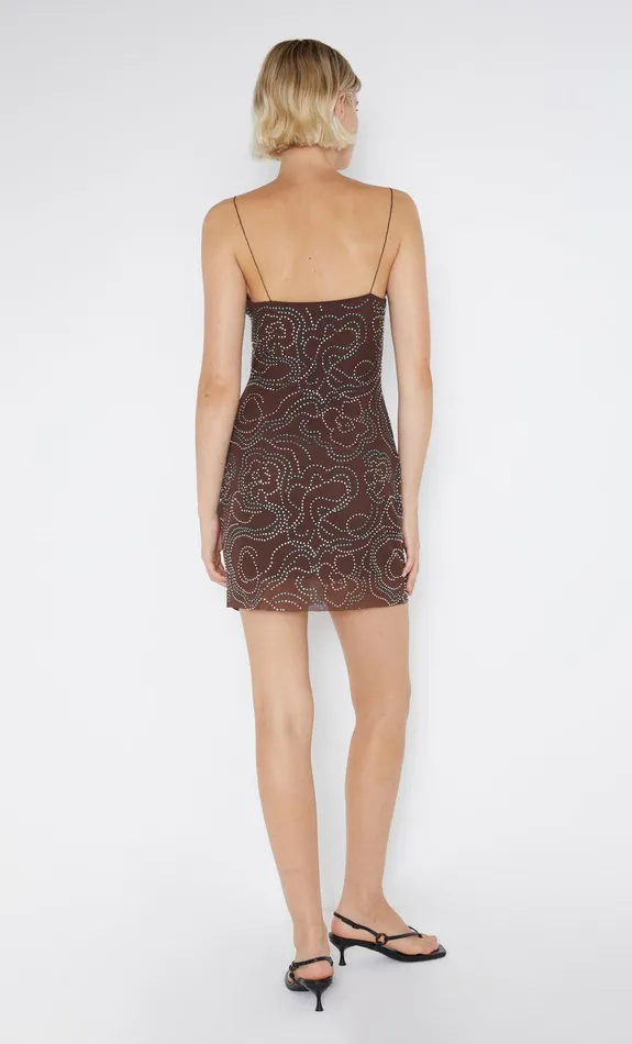 Bec Bridge Dresses ALIZE SINGLET DRESS Espresso 8211 Women