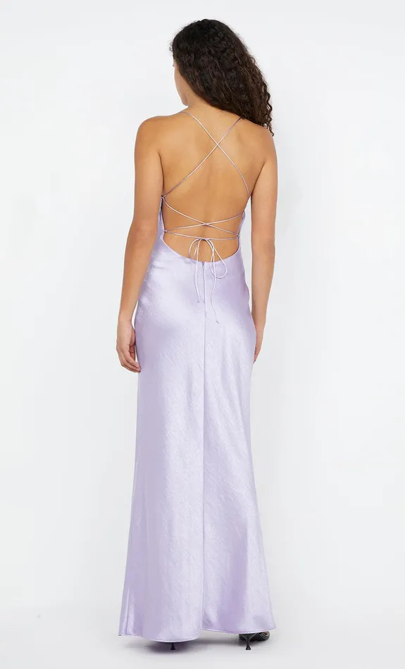 Bec Bridge Dresses ALLEGRA TIE MAXI DRESS Lilac 8211 Women