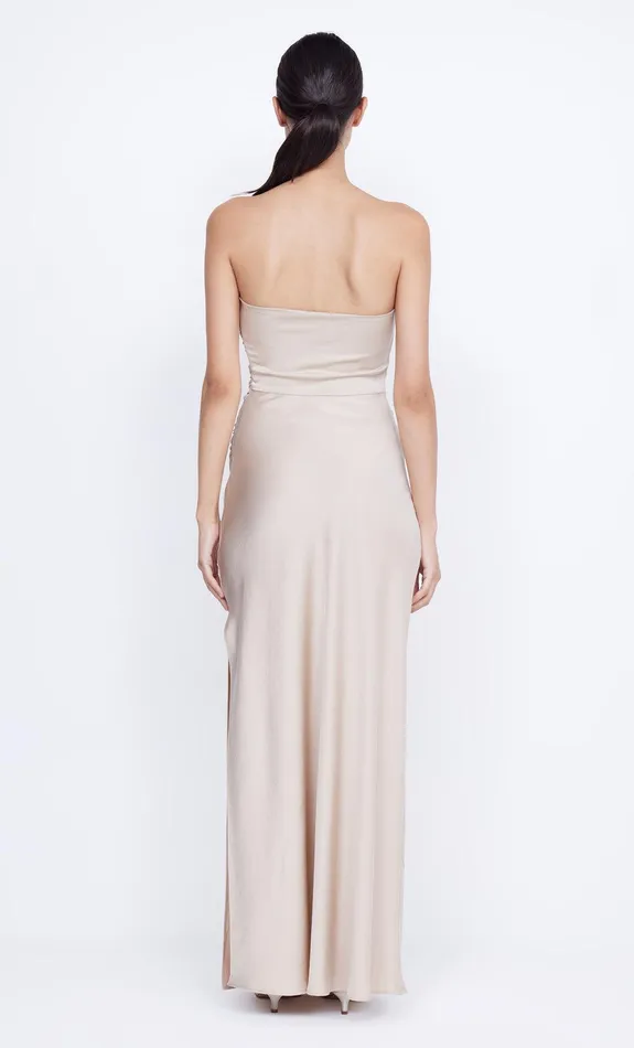 Bec Bridge Dresses ETERNITY STRAPLESS MAXI Sand 8211 Women