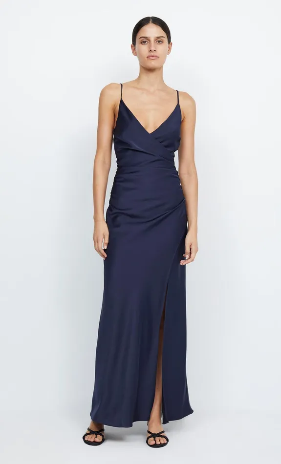 Bec Bridge Dresses ETERNITY V MAXI DRESS Ink 8211 Women