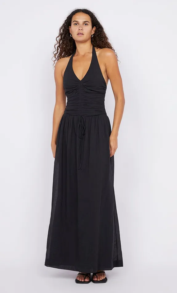 Bec Bridge Dresses FRANCA HALTER DRESS Black 8211 Women