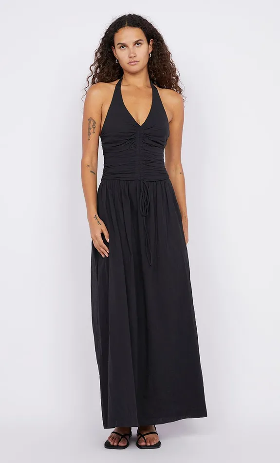 Bec Bridge Dresses FRANCA HALTER DRESS Black 8211 Women