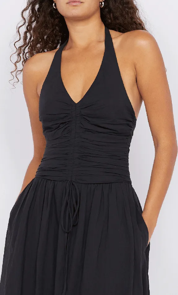 Bec Bridge Dresses FRANCA HALTER DRESS Black 8211 Women