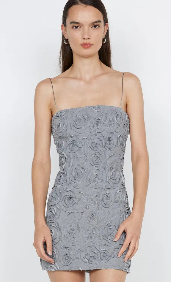 Bec Bridge Dresses LOTTY MINI DRESS Pebble Grey 8211 Women