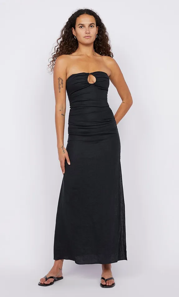 Bec Bridge Dresses MARIANNA STRAPLESS DRESS Black 8211 Women