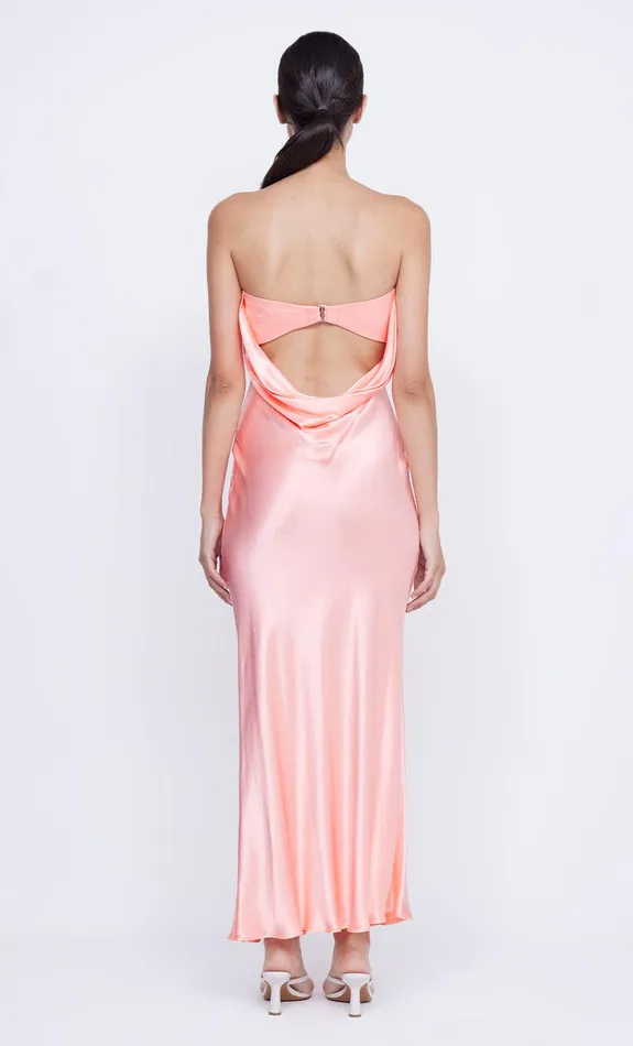 Bec Bridge Dresses MOON DANCE STRAPLESS DRESS Coral 8211 Women