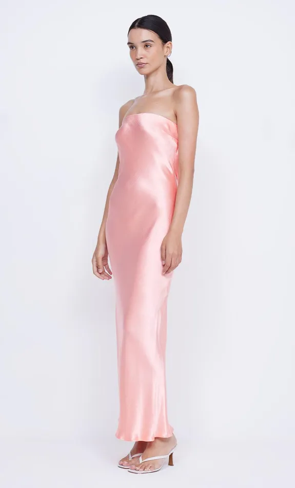Bec Bridge Dresses MOON DANCE STRAPLESS DRESS Coral 8211 Women