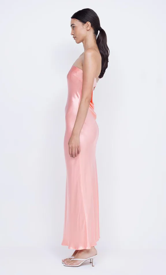 Bec Bridge Dresses MOON DANCE STRAPLESS DRESS Coral 8211 Women