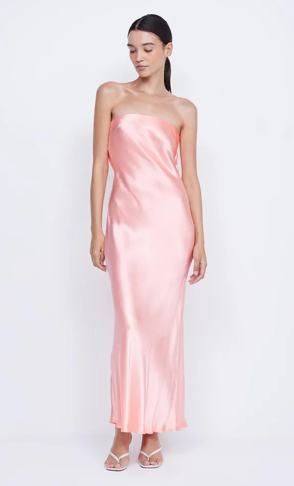 Bec Bridge Dresses MOON DANCE STRAPLESS DRESS Coral 8211 Women