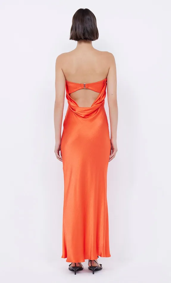 Bec Bridge Dresses MOON DANCE STRAPLESS DRESS Fire Red 8211 Women