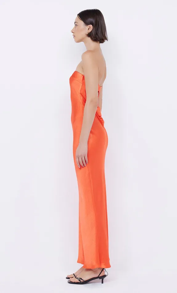 Bec Bridge Dresses MOON DANCE STRAPLESS DRESS Fire Red 8211 Women