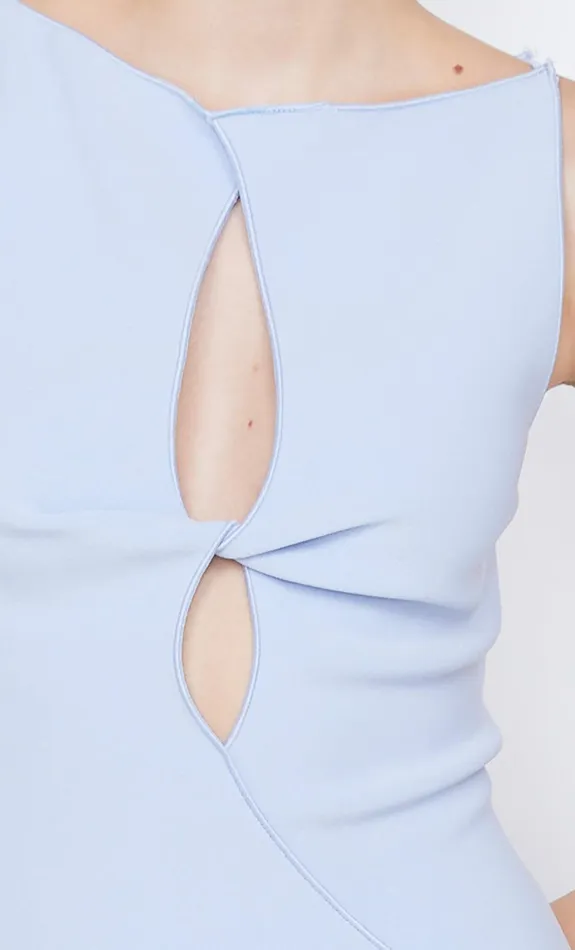 Bec Bridge Dresses ODEYA MINI DRESS Periwinkle Blue 8211 Women