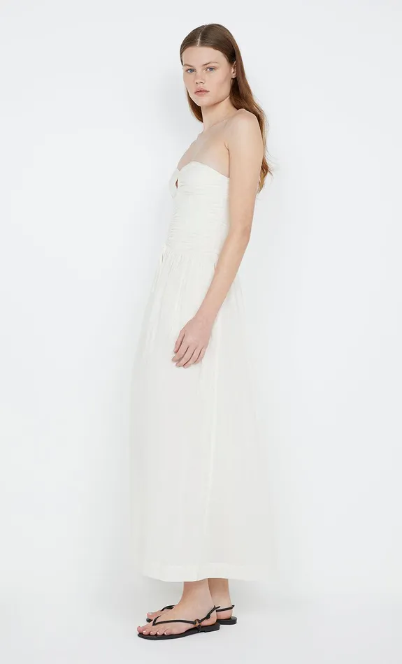 Bec Bridge Dresses PALMER STRAPLESS MAXI Ivory 8211 Women