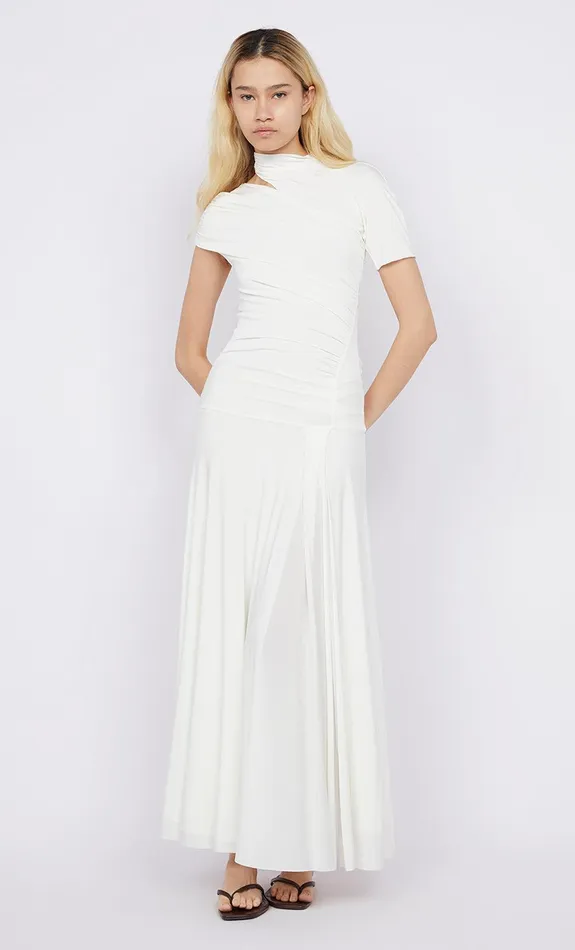 Bec Bridge Dresses SERAPHINA ASYM DRESS White 8211 Women