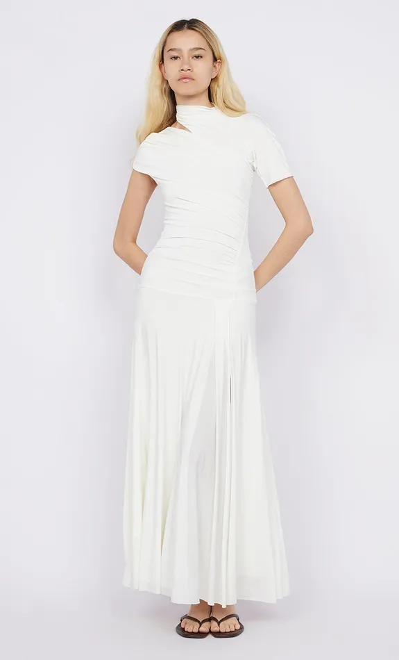 Bec Bridge Dresses SERAPHINA ASYM DRESS White 8211 Women