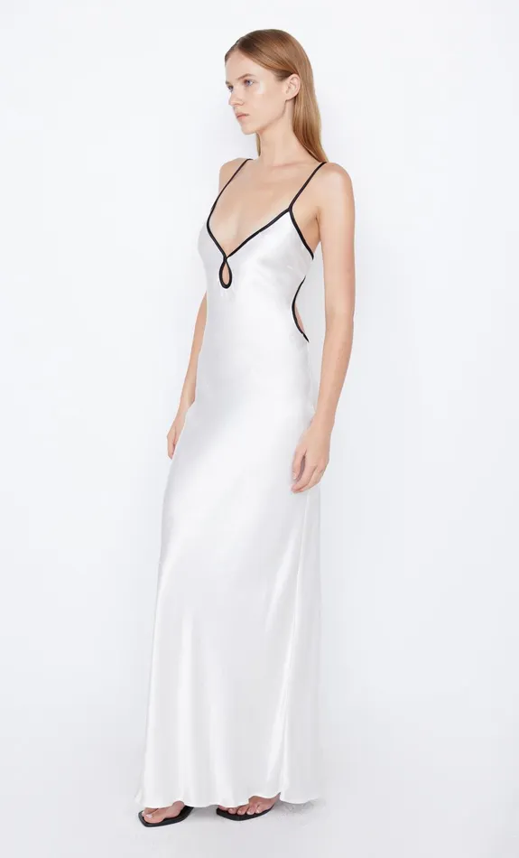 Bec Bridge Event Wear Dresses CEDAR CITY MAXI DRESS Ivoryblack 8211 Women