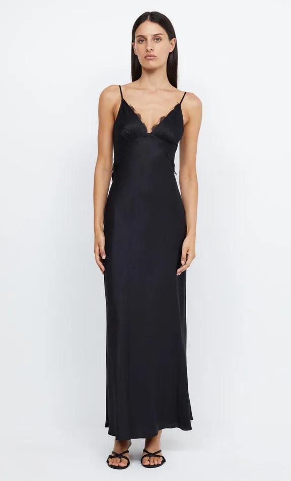 Bec Bridge Event Wear Dresses EMERY LACE MAXI DRESS Blackblack 8211 Women