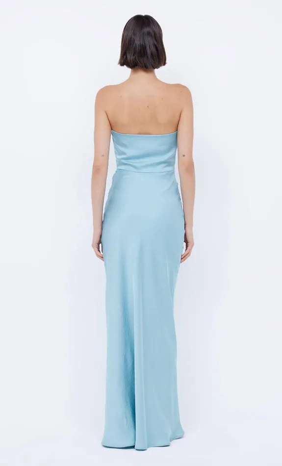 Bec Bridge Event Wear Dresses EMILIA STRAPLESS DRESS Duck Egg 8211 Women