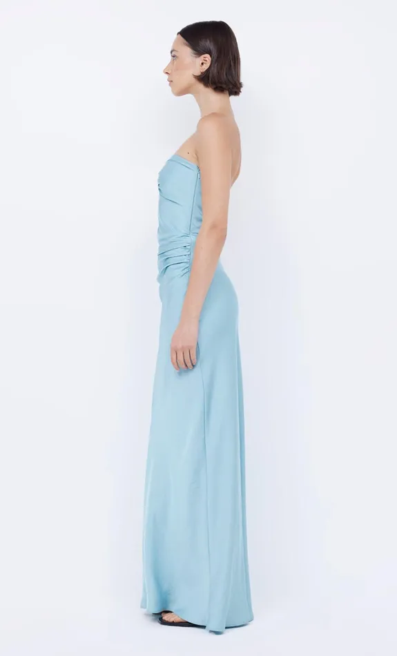Bec Bridge Event Wear Dresses EMILIA STRAPLESS DRESS Duck Egg 8211 Women