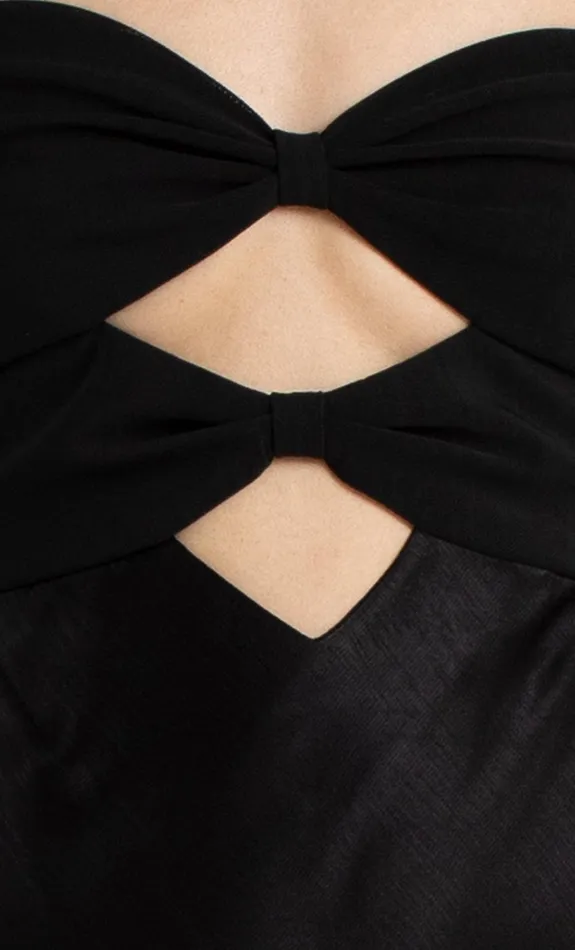 Bec Bridge Event Wear Dresses HALLE STRAPLESS DRESS Black 8211 Women