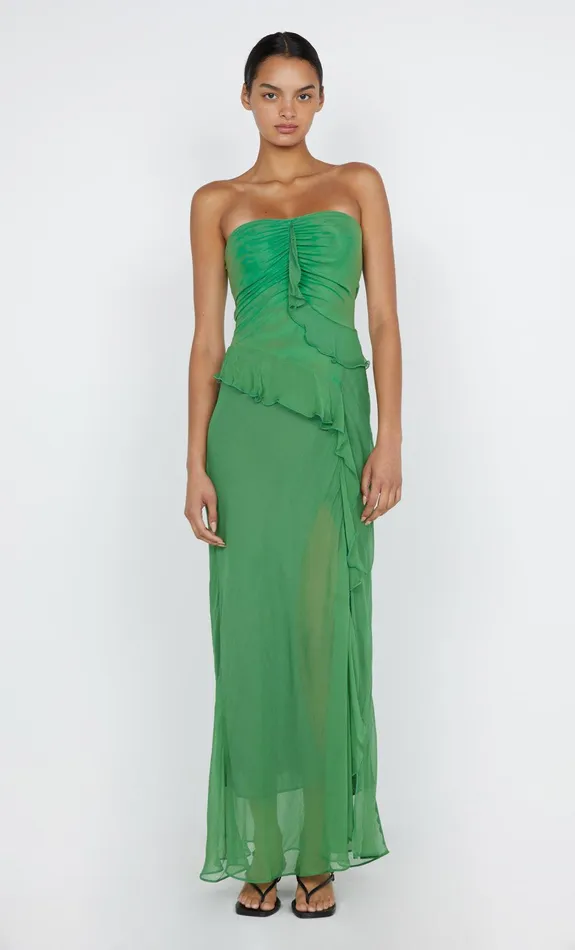 Bec Bridge Event Wear Dresses MARESCA STRAPLESS DRESS Green Apple 8211 Women