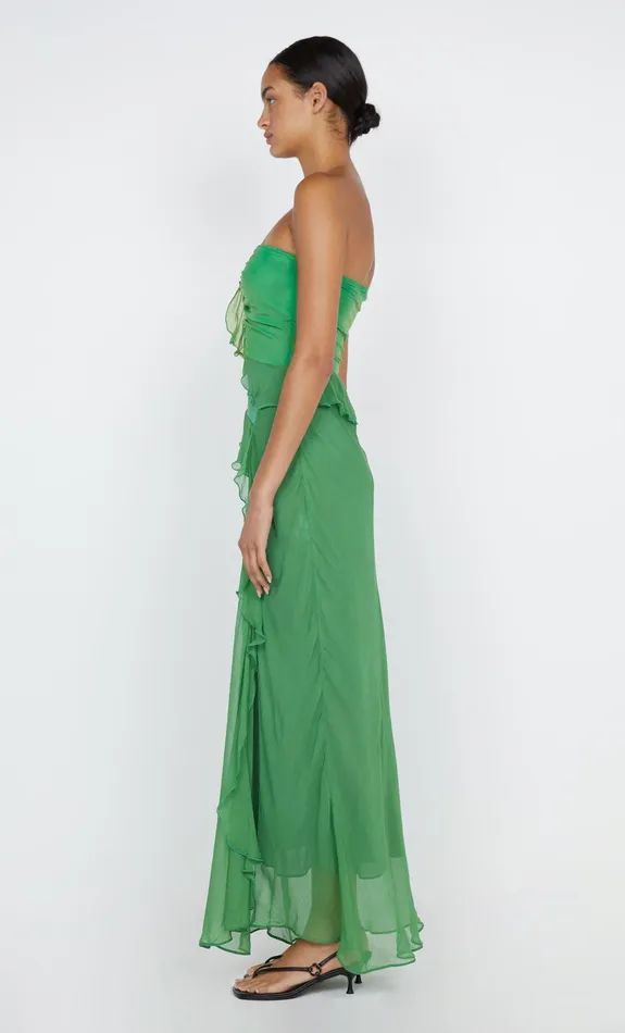 Bec Bridge Event Wear Dresses MARESCA STRAPLESS DRESS Green Apple 8211 Women