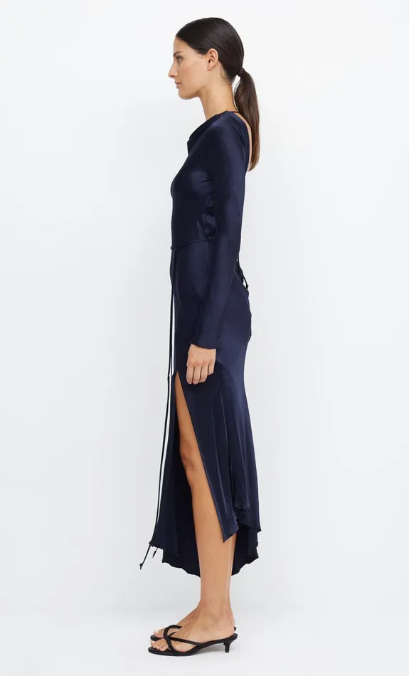 Bec Bridge Event Wear Dresses MOON DANCE LONG SLEEVE MAXI DRESS Ink 8211 Women
