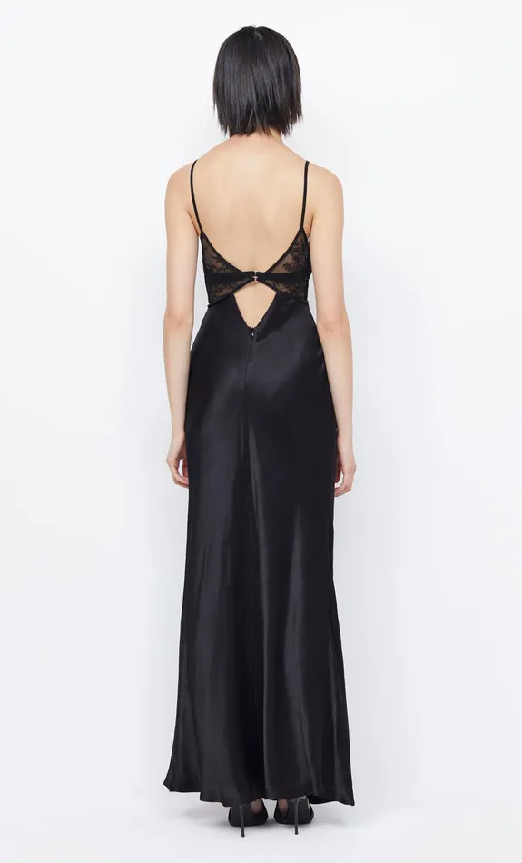 Bec Bridge Event Wear Dresses NORA LAYERED MAXI DRESS Black 8211 Women