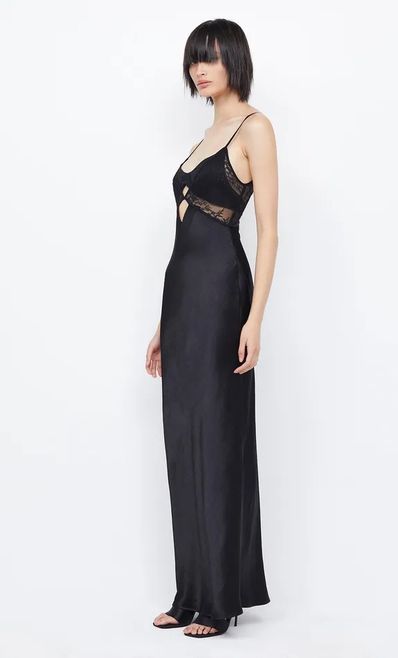 Bec Bridge Event Wear Dresses NORA LAYERED MAXI DRESS Black 8211 Women