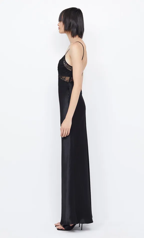 Bec Bridge Event Wear Dresses NORA LAYERED MAXI DRESS Black 8211 Women